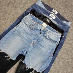 Paige Hudson Jeans & Shorts Womens 28 Blue Denim Skyline Ankle Peg BUNDLE LOT